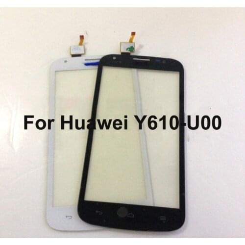 For Huawei Y610-U00 Y610 Touch Panel Screen Digitizer Glass Sensor Touchscreen Touch Panel With Flex Cable