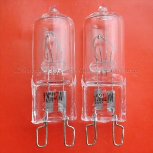 Halogen lamp 120v 40w g9 a586 sellwell lighting