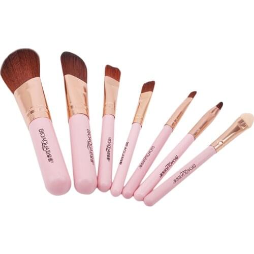 Makeup Brushes Set Pro Pink Purple Soft Fiber Foundation Eyeshadow Powder Cream Base Brush Cosmetic Make Up Tools Maquiagem