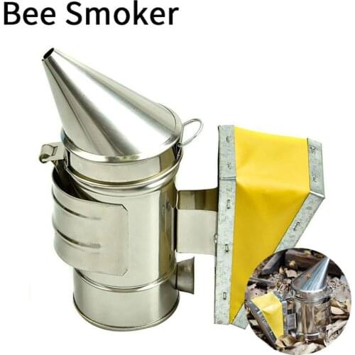 Stainless Steel Mini Bees Smoker Children Beekeeping Tool Bee Smoke Bombs Apiculture For Beekeeper Equipment