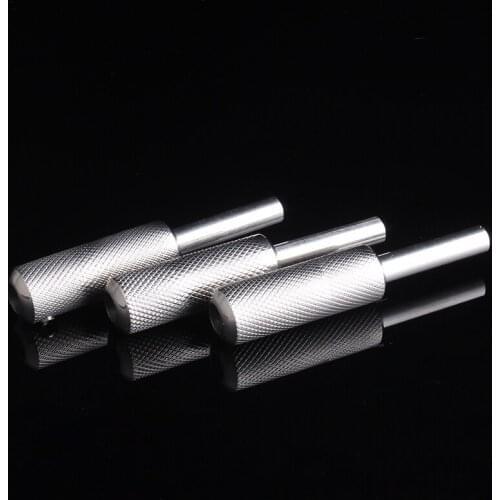 1PCS 16MMStainless Steel Tattoo Grip With Back Stem Professional Tattoo Machine Grips Tattoo Tubes Tips Tool Free Shipping
