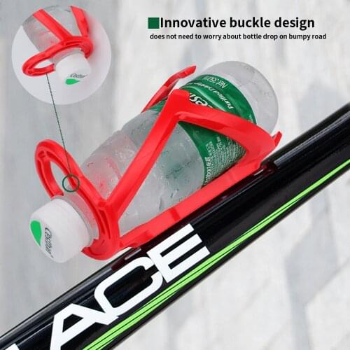 New Bicycle Bottle Cage Light Bike Water Bottle Holder Universal Bicycl Cage Rack 4 Colors Bicycle Frame Accessories