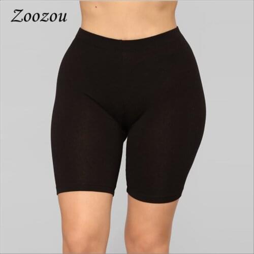 Womens Summer Cycling Bike Shorts Sports Fitness Ladies Elastic Waist Slim Shorts Jogging Athletic Gym Running Shorts Custom