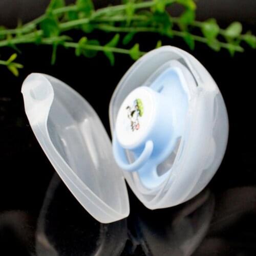 1PCS Baby Pacifier Box Safe PP Plastic Soother Container Holder Box Travel Storage Case Holder Pacifier Storage New Dropshipping