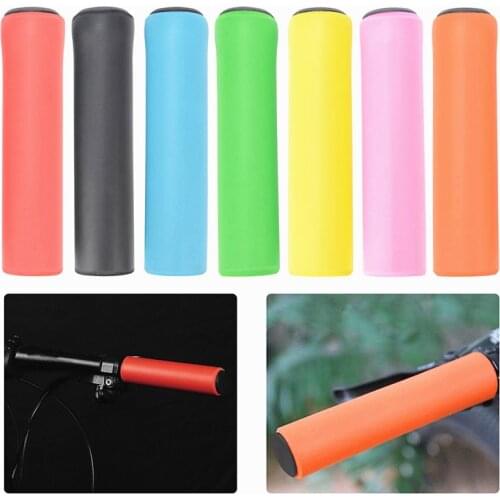2020 Hot Sale Silicone Cycling Bicycle Grips Mountain Bike Handlebar Grips Cover Anti-slip Strong Support Grips Bike Parts