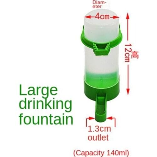 3 Pcs/set Mini Bird Parrot Food Water Bowl Feeder Plastic Pigeons Birds Cage Sand Cup Feeding Holder Bird Feeder bird