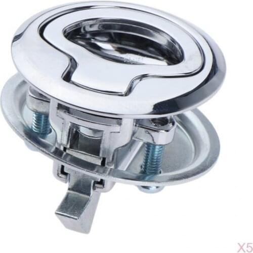 316 Marine Grade Stainless S Round Hatch Flush Boat Hatch Lift Ring 45mm X5