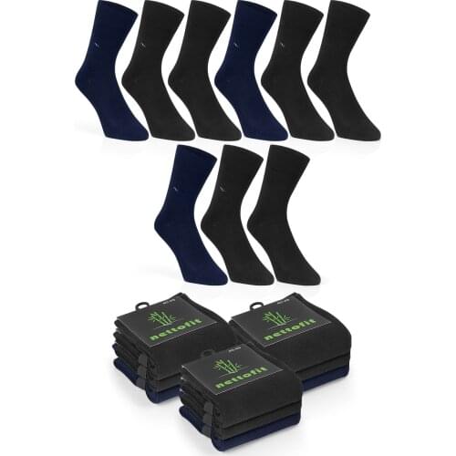 9 pcs Male Seamless Bamboo Socks 4 Seasonal Socket Socks Gift Quality Bamboo Socks Set Dear Spouse For Husband Father socks