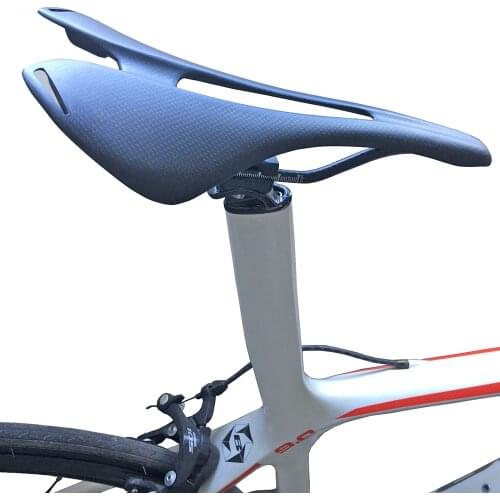 Promotion full carbon mountain bike mtb saddle for road Bicycle Accessories 3k ud finish good quality bicycle parts 275*143mm