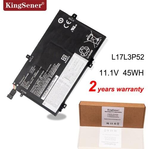 KingSener New L17L3P52 01AV463 L17M3P53 Battery For Lenovo ThinkPad L470 L480 E480 E580 L580 L590 11.1V 4050mAh/45Wh