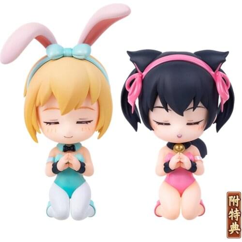 Pre-Sale Fire Force Tamaki Kotatsu Iris Anime Action Figure Peripherals Doll Q Version Pvc Hand-Made Collection Model Toys Gift