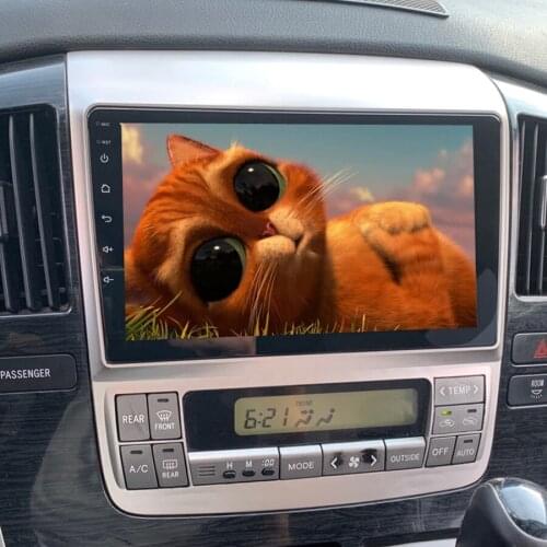 With Canbus Carplay Head Unit For Toyota Alphard 2007 Android Car Radio Multimedia Video Player Navigation GPS Autoradio Stereo