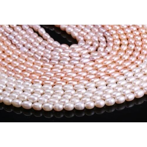 2021Hot Sale High-quality Natural Cultured Pearl Rice Beads for Jewelry Making DIY Necklace Bracelet Accessories Elegant Gift