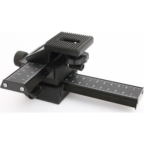 Two-way macro frame Four-dimensional macro Tripod Head LP-02 fine-tuning long-shaped Tripod Head Macro shooting weapon