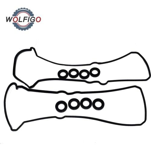 WOLFIGO Engine Valve Cover Gasket & Spark Plug Tube Seal Set 1121320030 1121350031 Fits for TOYOTA Lexus GS300 GX470 RX330 SC400
