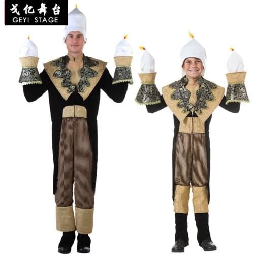 New Aladdin and the Magic Lamp Aladdin Cosplay Costume Halloween Costumes for Adult Jasmine Aladdin Costume suit candle costume