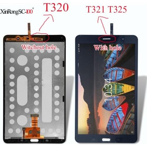 New LCD Display Touch Screen Digitizer Sensors Assembly Panel For Samsung Galaxy Tab Pro SM-T320 SM-T321 SM-T325 T320 T321 T325