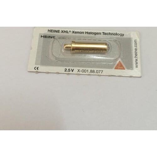 Original Heine XHL #077 2.5V X-001.88.077 bulb,Beta200 K180 otoscope Dermatoscope Delta 10 plus
