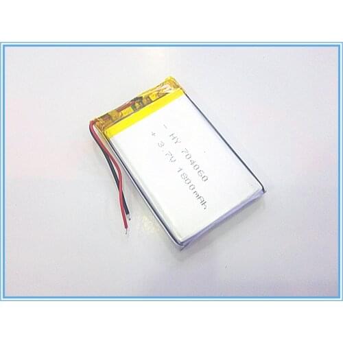 Tablet battery 3.7V,1800mAH,[704060] PLIB; polymer lithium ion / Li-ion battery for dvr,GPS,mp3,mp4,cell phone,speaker