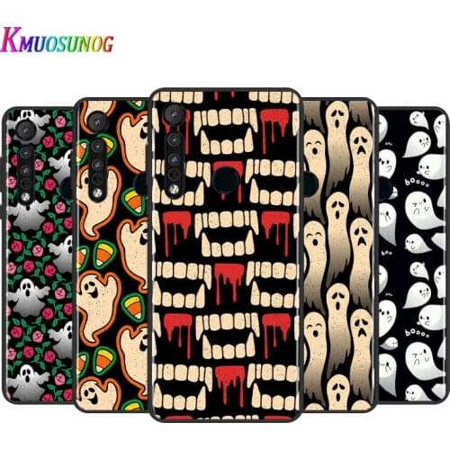 Funny Cute Ghost For Motorola G9 G8 G Stylus Power One Fusion Hyper Edge E7 E6 5G Plus Play Lite Silicone Phone Case