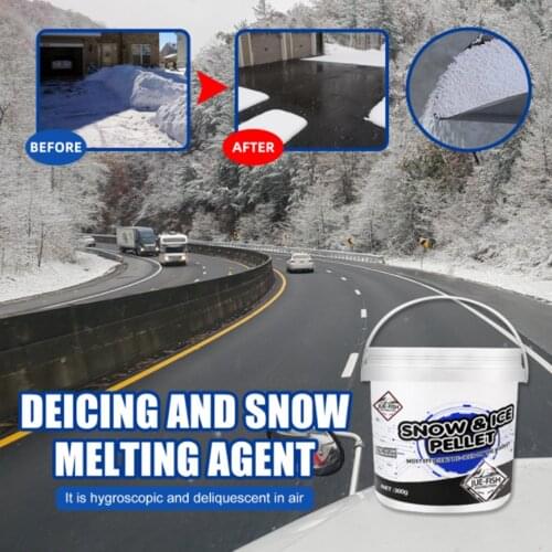 Snow Melting Agent Particles Safe Melting Of Ice Particles Deicing Particles Prevent Secondary Icing Car Deicin Snow Removal