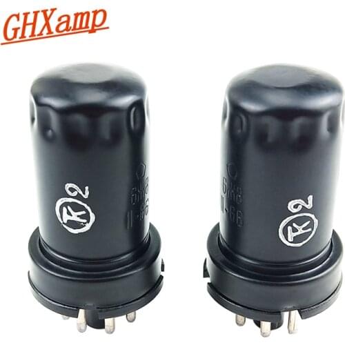GHXAMP 6Ж8 Vacuum Tube Preamplifier Valve Replace 6J8P 6Ж8C 6SJ7 Electronic Tube For Preamp Improve Audio Quality 2pcs