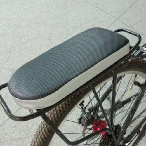 Bicycle Rear Cushion Comfortable Bike Bicycle Soft Cushion Seat Rear Adult Children Cycling Cushion Rear Shelf Thickened Saddle