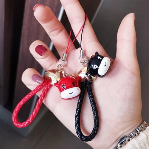 Mobile Phone Lanyard Short Ring Buckle Pendant Cartoon Cute Pendant ForApple 12promax Mobile Phone Case ForHuawei Universal