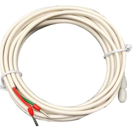 1pc White Plastic Sensor 10000ohm for Floor Heating Temperature Controller Room Thermostat
