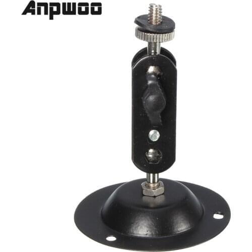 1 Pcs Wall Mount Bracket Installation Monitor Holder Security Rotary CCTV Surveillance Camera Stand