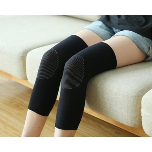 2021 Leg Warmers Women Men Keep Warm Knee Protective Cover Solid Cotton Soprts Toddler Learn to Socks baby Students' Leg Warmers