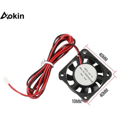 40x40x10mm 4010 fans 12V 24V Brushless DC Fans for heatsink cooler cooling radiator for 3d printer parts 4010 Cooling Fan