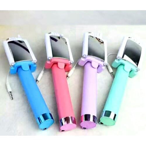 5pcs in one lot Newest Luxury Handheld Kit Cabo Suporte Para Palo Pau De Selfie Stick Monopod Tripod Monopad Para Celular