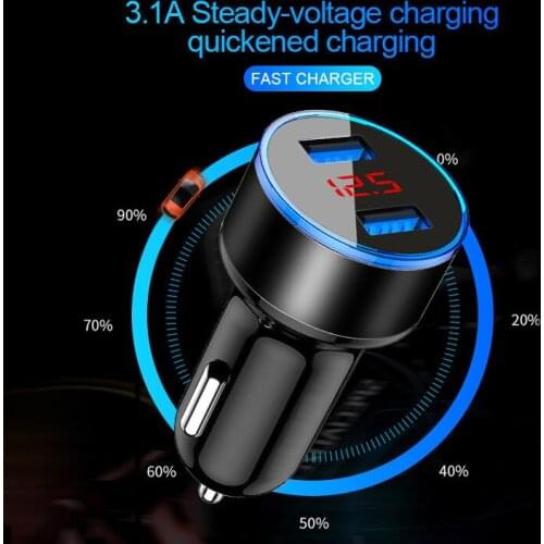 Dual USB 3.1A Fast Charging Car-Charger Phone Charger Adapter FOR Cadillac Jaguar Land Rover Range Rover/Evoque/Freelander/Disco