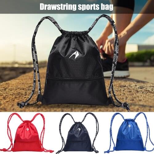Basketball Drawstring Bagpack High Capacity Basketball Football Bag ​Outdoor Sport Fitness Messenger Training Storage Bag
