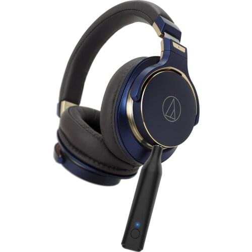 Bluetooth 5.0 Handsfree Wireless Music Adapter Stereo Audio Receiver For Audio Technica ATH MSR7 SR5 ATH-MSR7 ATH-SR5 Headphones