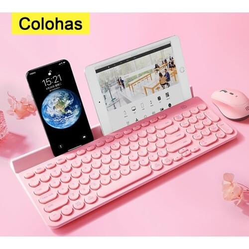 Bluetooth-compatible iPad Keyboard For Phone Tablet iPad Air4 iPad 2020 Tablet Keyboard Mouse Set For iPad Laptop PC Gamer