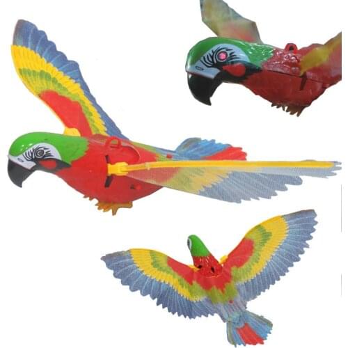 Electric Parrot Disconnect The Birds Will Be Bright Voice With Lamp Music Electronic Plastic Sounding Educational 2021
