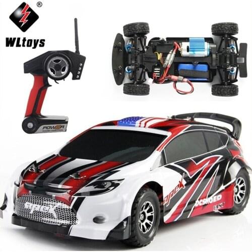 Wltoys A949 Racing Rc Auto Originele Rtr 4WD 2.4Ghz Speelgoed Afstandsbediening 1:18 Hoge Snelheid 50 Km/h Elektronische Gratis