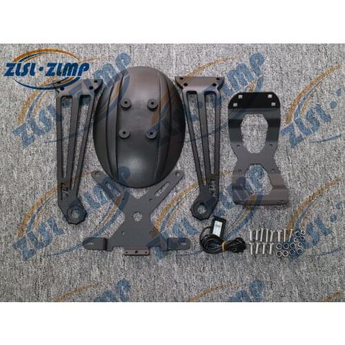 Motorcycle Accessories Black Rear Fender Mount Hugger Mudguard Wheel Hugger Splash Guard Cover for KT DUKE RC200 DUKE390