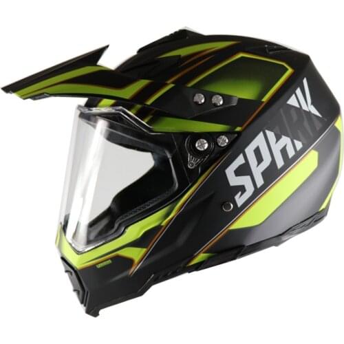 Motocross helmet full face racing off-road moto helmet Safety Modular DOT Approved Material ABS Fit for Male and Female