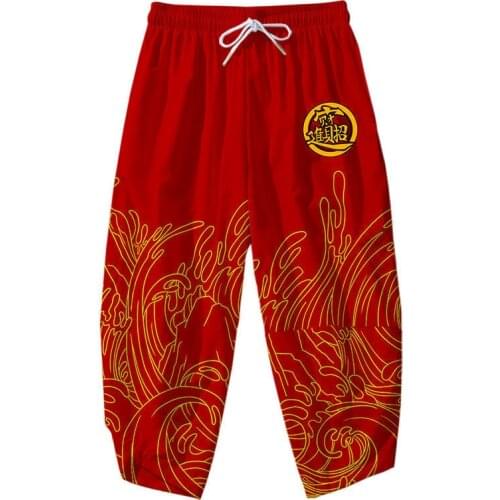 2021 New 3D Print Chinese style pattern Sweatpants Women/Men Fitness Joggers Spring High Street Anime Trousers Pants Sweatpant