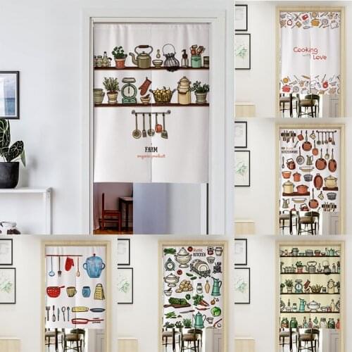 Kitchen Restaurant Half Panel Door Curtain Half Blackout Curtain Home Decoration