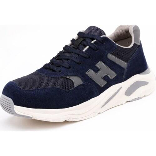 New Safety Shoes Men Work Shoes Man Boots Light Work Sneakers Steel Toe Non-slip Indestructible Shoes Anti Puncture Boots