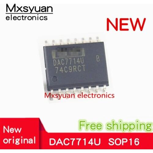 1pcs/LOT DAC7714U DAC7714U/1K DAC7714UB SOP16 New original In stock
