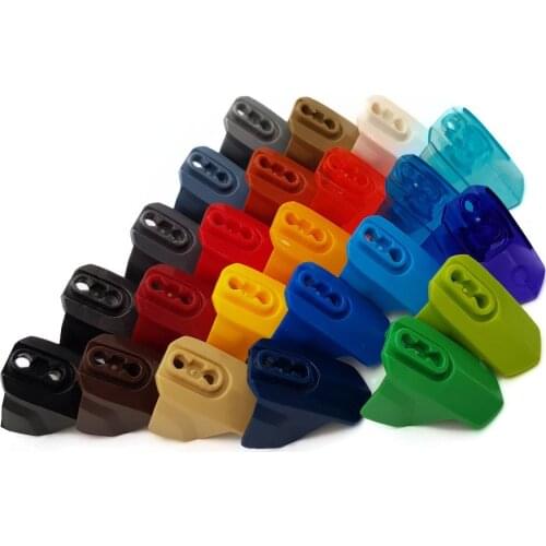 100pcs/lot Kennie DIY MOC Building Blocks Compatible with Constraction part NO.14533 Shell A 4M Ball Snap d=10.2