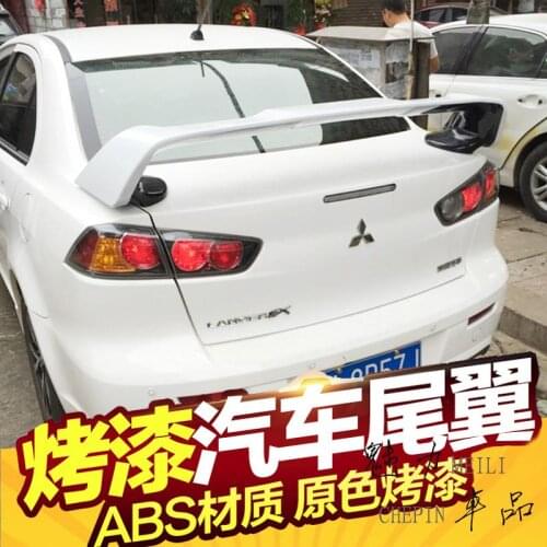 2021 Suitable For Mitsubishi God Evo 10 Generation Fixed Wind Wing High Tail Two Color Baking Paint Sports Abs Refitting Special