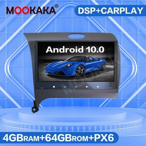Android 10.0 64G Car Multimedia Radio Stereo Player GPS Navigation Kia CERATO K3 FORTE 2013-2017 Head Unit Tesla Vertical Screen