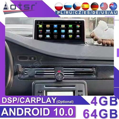 Android Car Multimedia Auto Video Audio Radio Player For VOLVO S80 V70 2004 2005 2006 2007-2011 GPS Navigation Carplay Head Unit