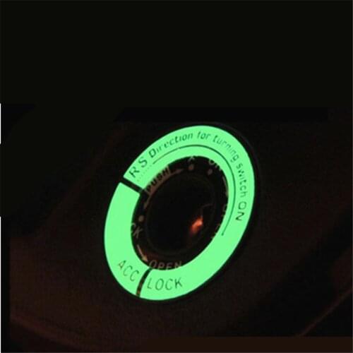 Car motorcycle luminous ignition key ring for Mercedes Benz A180 A200 A260 W203 W210 W211 AMG W204